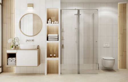 Душевой уголок Ambassador Nord 13011107-ST6, прямоугольный, линейный трап, 120х80, артикул 13011107-ST6