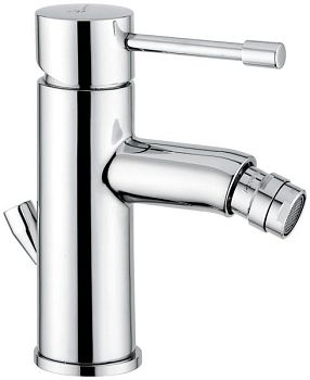 Emmevi Eden, однорычажный смеситель для биде с донным клапаном, цвет хром