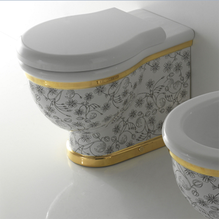 GLOBO Paestum Сиденье для унитазов PAS03/PA025, термопластик, съемное, цвет белый/хром, микролифт, артикул PA029bi/cr