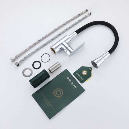 Смеситель для кухни Splenka S05.43, хром, артикул S05.43