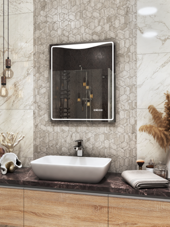 Зеркало VIGO Eva Media L 600, 60 см, артикул Eva Media L 600