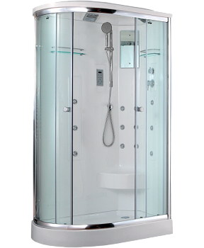Душевая кабина Timo Lux 120x85 T-7702R с гидромассажем