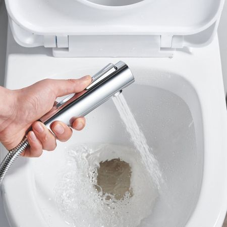 Гигиенический душ со смесителем Shevanik S4105-1, хром