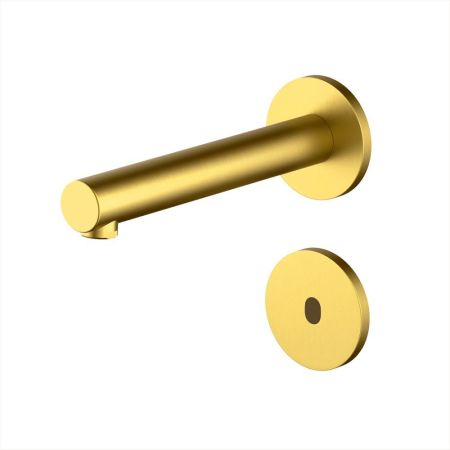 Смеситель для раковины встроенный, сенсорный Timo Saona золото шлифованное (2373/20SM), артикул 2373/20SM