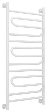 Полотенцесушитель водяной "ЭЛЕГИЯ+" 1000х500 (БЕЛЫЙ), артикул 12-0205-1050