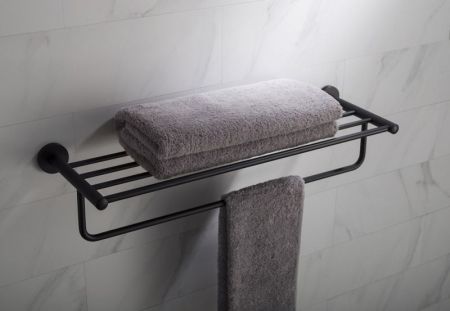 Полка для полотенец Timo Saona 13058/03 Черный, артикул 13058/03