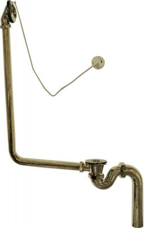 Слив-перелив для ванны с гидрозатвором BB-OVF-02