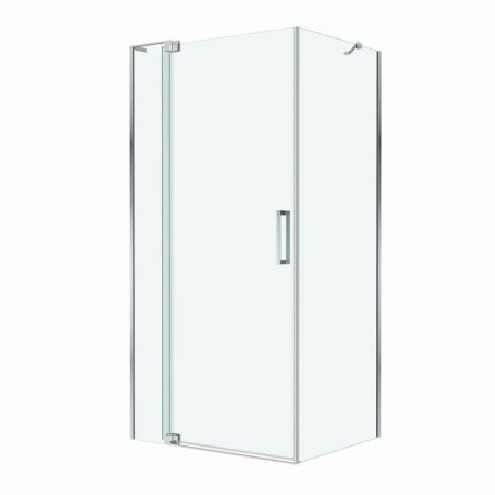 SLIDER-AH-1-80-70/80-BR-GM Душевой уголок, артикул SLIDER-AH-1-80-70/80-BR-GM