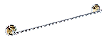 Полотенцедержатель Retro 665x65x65мм, золото/хром