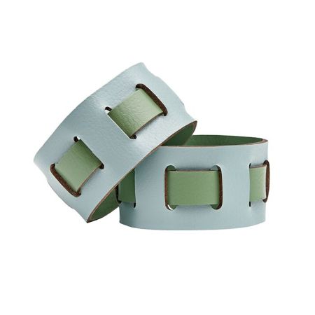 ADJ Кольцо для салфеток Bottega, D5 см., цвет: небесный/эвкалипт, артикул 010.B.50/60