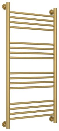 Полотенцесушитель водяной "Богема+" прямая 1000х500 (Матовое ЗОЛОТО), артикул 032-0220-1050