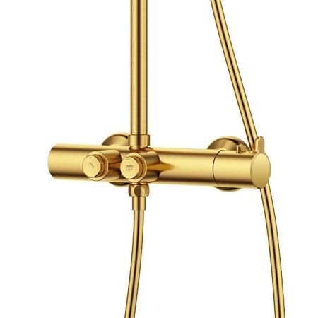 Душевая стойка с термостатическим смесителем для душа CEZARES ECO-CD-T, артикул ECO-CD-T-NOP