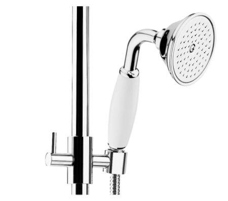 Душевая система Webert Ottocento OT760405 Хром Белый, артикул OT760405015