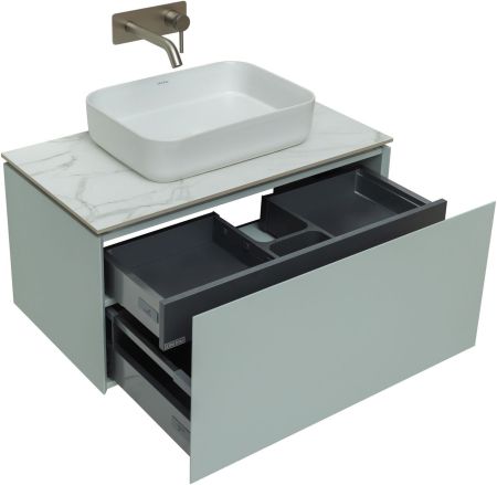 Тумба под раковину Allen Brau Infinity 85 1.21002.PWM папирус матовый, артикул 1.21002.PWM