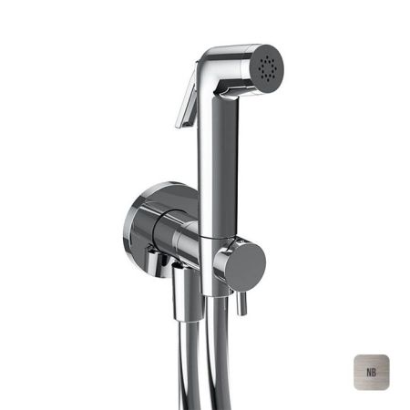 Almar Гигиенический комплект, подключение на холодную воду, состаренный никель, артикул E136003.NB