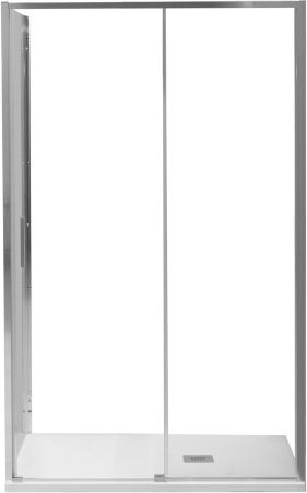 Душевая дверь Aquanet Pleasure Evo 120 AE65-N120-CT профиль хром, прозрачное стекло, артикул AE65-N120-CT