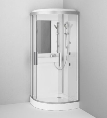 Душевая кабина AM.PM Like 90 W80C-019-090MTA64 с гидромассажем Душевая кабина AM.PM Like 90 W80C-019-090MTA64 с гидромассажем
