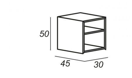 Мебель для ванной CEZARES SPACE, артикул 40394