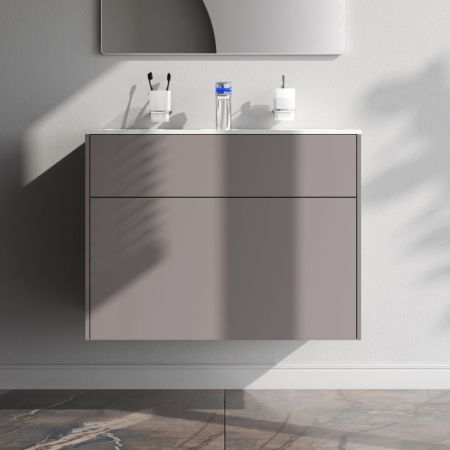 M50AFHX0803EGM Inspire V2.0, База под раковину, подвесная, 80 см, 3 ящика, push-to-open, элегантный