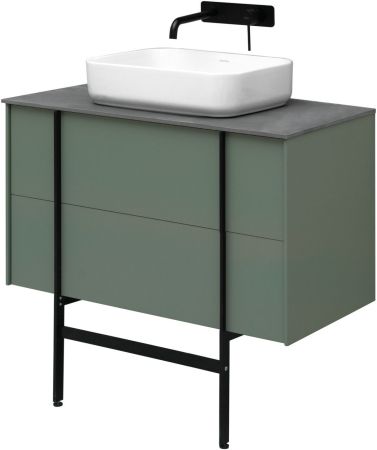 Тумба под раковину Allen Brau Reality 90 1.32006.CGM олива матовый, артикул 1.32006.CGM