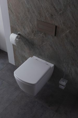 Крышка-сиденье для унитаза Allen Brau Liberty 4.33006.20 белый глянец, артикул 4.33006.20