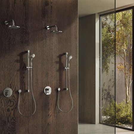 Newform XT Верхний душ, d400 мм, без кронштейна, G1/2" , цвет: хром, артикул 26535.21.018