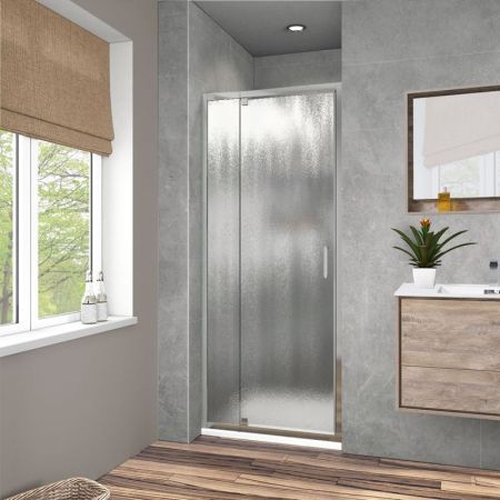 Душевая дверь Vincea Intra VDP-1I8090CH 90x190 профиль Хром стекло шиншилла, артикул VDP-1I8090CH