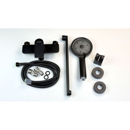 Смеситель для ванны Fmark FS8824H, черный