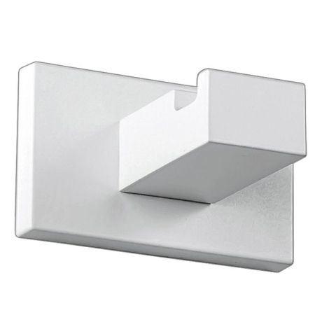 Colombo Look Крючок одинарный, цвет: белый матовый, артикул BLC27.BM