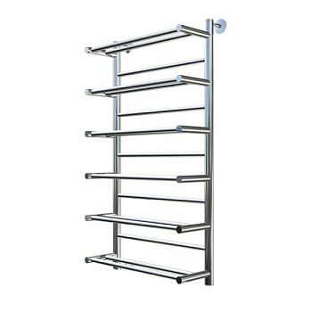 Полотенцесушитель водяной с полочкой (лесенка) Тругор Вертикаль НК П 100х50 см (без углов)