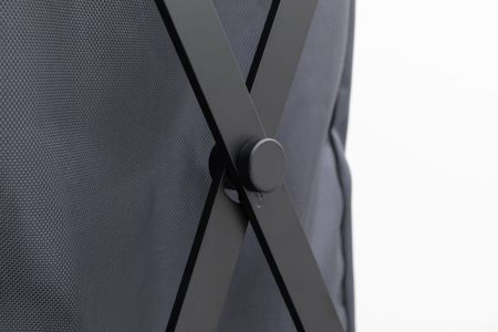 Корзина для белья Allen Brau Priority черный/серый, артикул 00312049