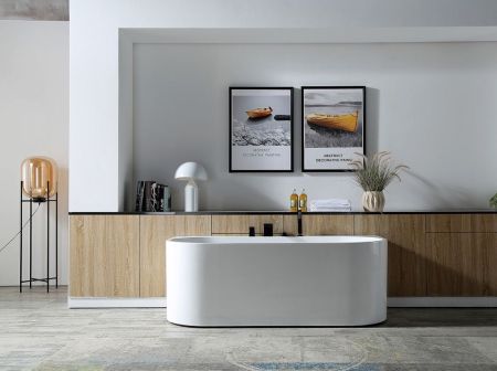 Акриловая ванна ABBER AB9310, артикул AB9310