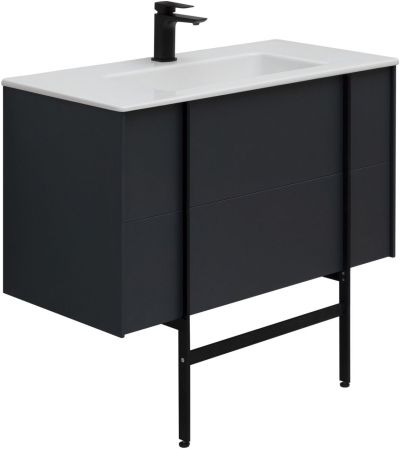 Тумба под раковину Allen Brau Reality 90 1.32006.AM антрацит матовый, артикул 1.32006.AM