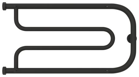 Полотенцесушитель водяной "Гусли+" 2П 320х650 Н. Г. 1" (МУАР Темный Титан), артикул 15-4010-3265