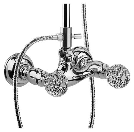 Душевая система Webert Karenina KA760405 Хром кристаллы Swarovski, артикул KA760405015