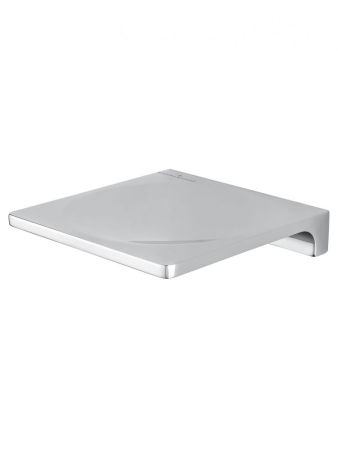 Мыльница с держателем WONZON & WOGHAND ECLIPSE, Хром (WW-9124-CR)