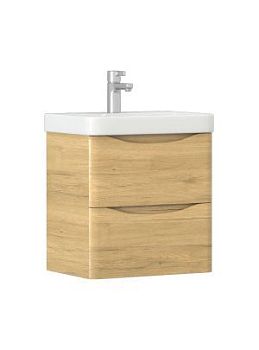 Тумба навесная Velvex Clay 500-0-2 под раковину 9595(50) (370)