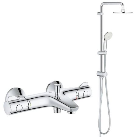 Душевая система для ванны GROHE New Tempesta 200 с термостатом (NB0032-1), артикул NB0032-1