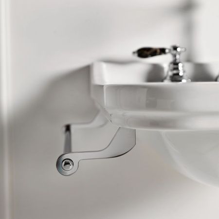 Kerasan Waldorf Полотенцедержатель боковой для раковин, 40см, цвет хром, артикул 740890cr