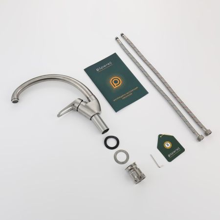 Смеситель для кухни Splenka S202.41.05, сатин