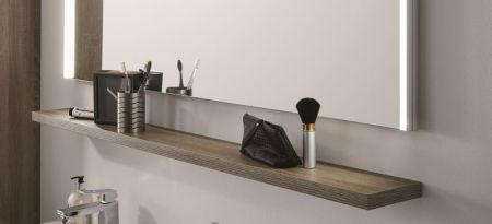 Puris, полка 1400 мм, цвет белый высокоглянцевый, артикул SBG6014(722/161)