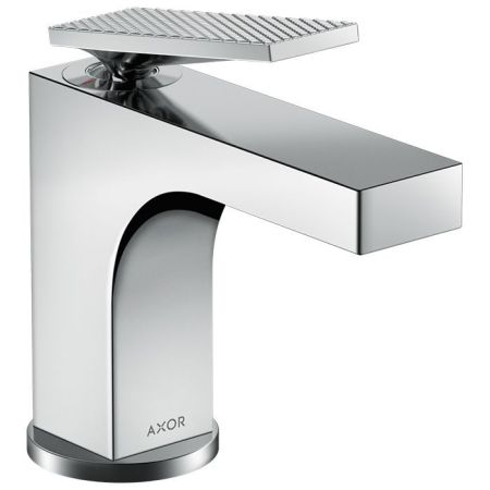 AX Citterio Смеситель для раковины 90, с текстурой, хром, артикул 39001000