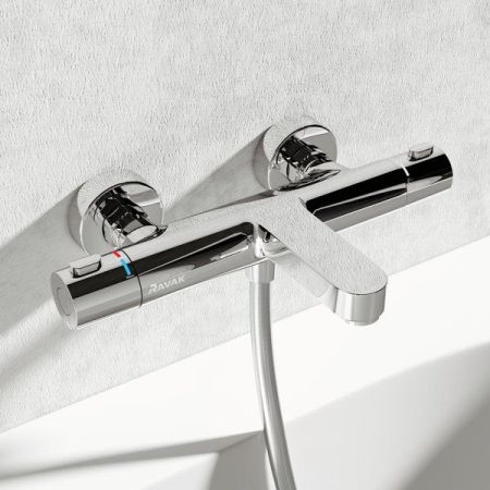Термостат для ванны RAVAK TERMO X070097 (хром, L-18,5), шт, артикул X070097