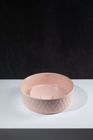 Раковина накладная Allen Brau Fantasy Romb 36 4.11033.SM розовый, артикул 4.11033.SM