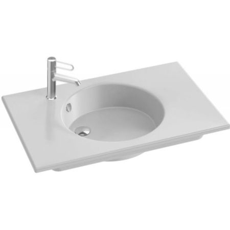Раковина мебельная JACOB DELAFON ODEON RIVE GAUCHE EXAW112-Z-00 (встраиваемая сверху, (81*40), белый, шт, артикул EXAW112-Z-00