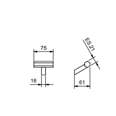 Fantini Venezia Крючок , цвет: хром, артикул 94 02 7808