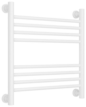 Полотенцесушитель водяной "Богема+" прямая 500х500 (Матовый Белый), артикул 30-0220-5050