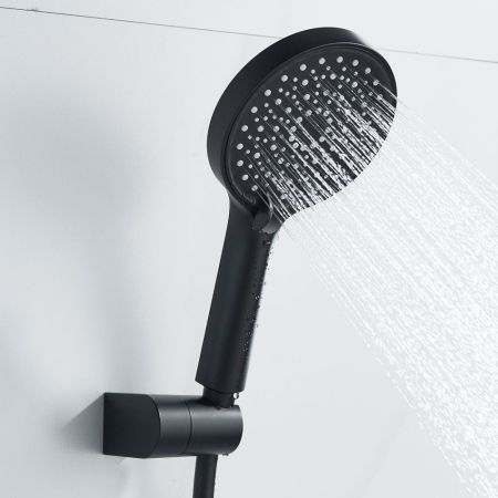 Смеситель для душа Shevanik S4716H, черный