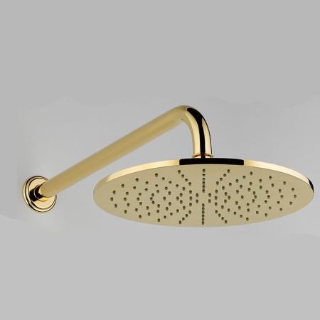 THG AMBOISE LAPIS LAZULI Держатель верхнего душа 450 мм., настенный монтаж, цвет полированное золото, артикул A1K-F01-84L