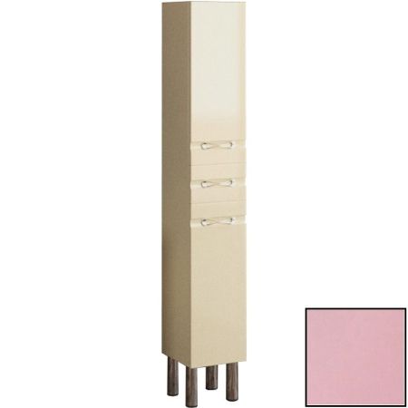 Шкаф пенал SanVit Прима 30 pprim в цвете Ral витые ручки Розовый глянец, артикул pprim